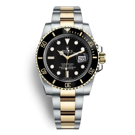 Rolex oyster steel submariner watch